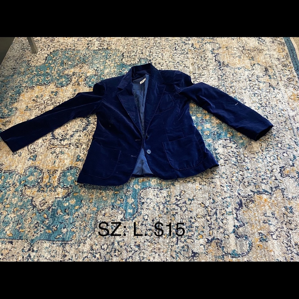 Blue Suede Jacket